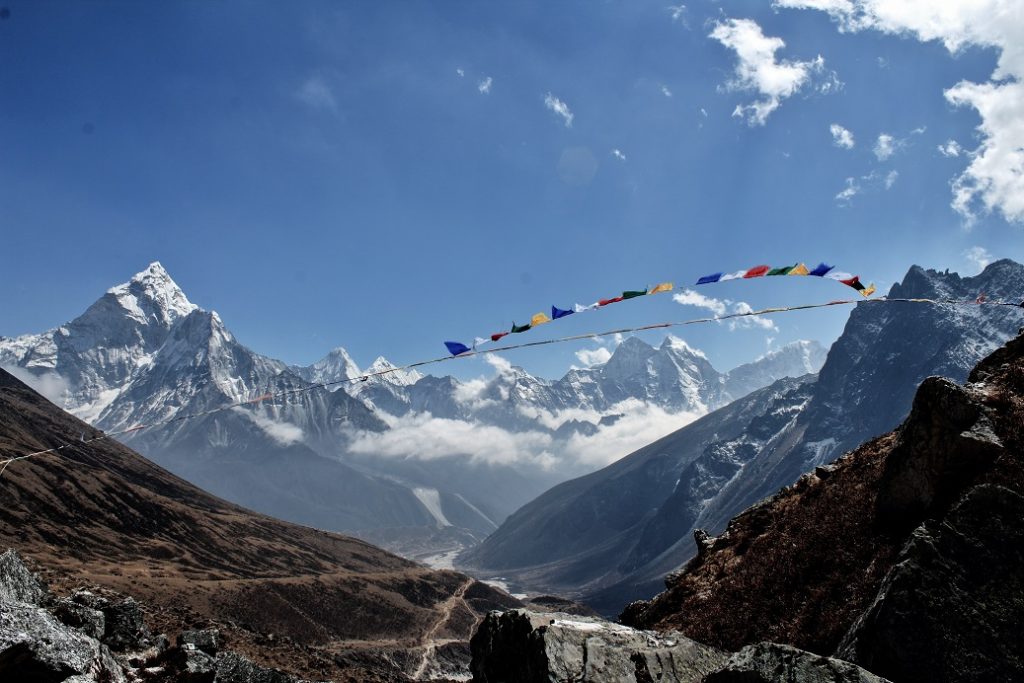 Everest 2019 Mount Everest Flags