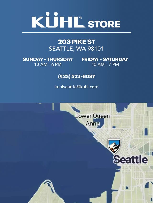 KUHL Seattle Store