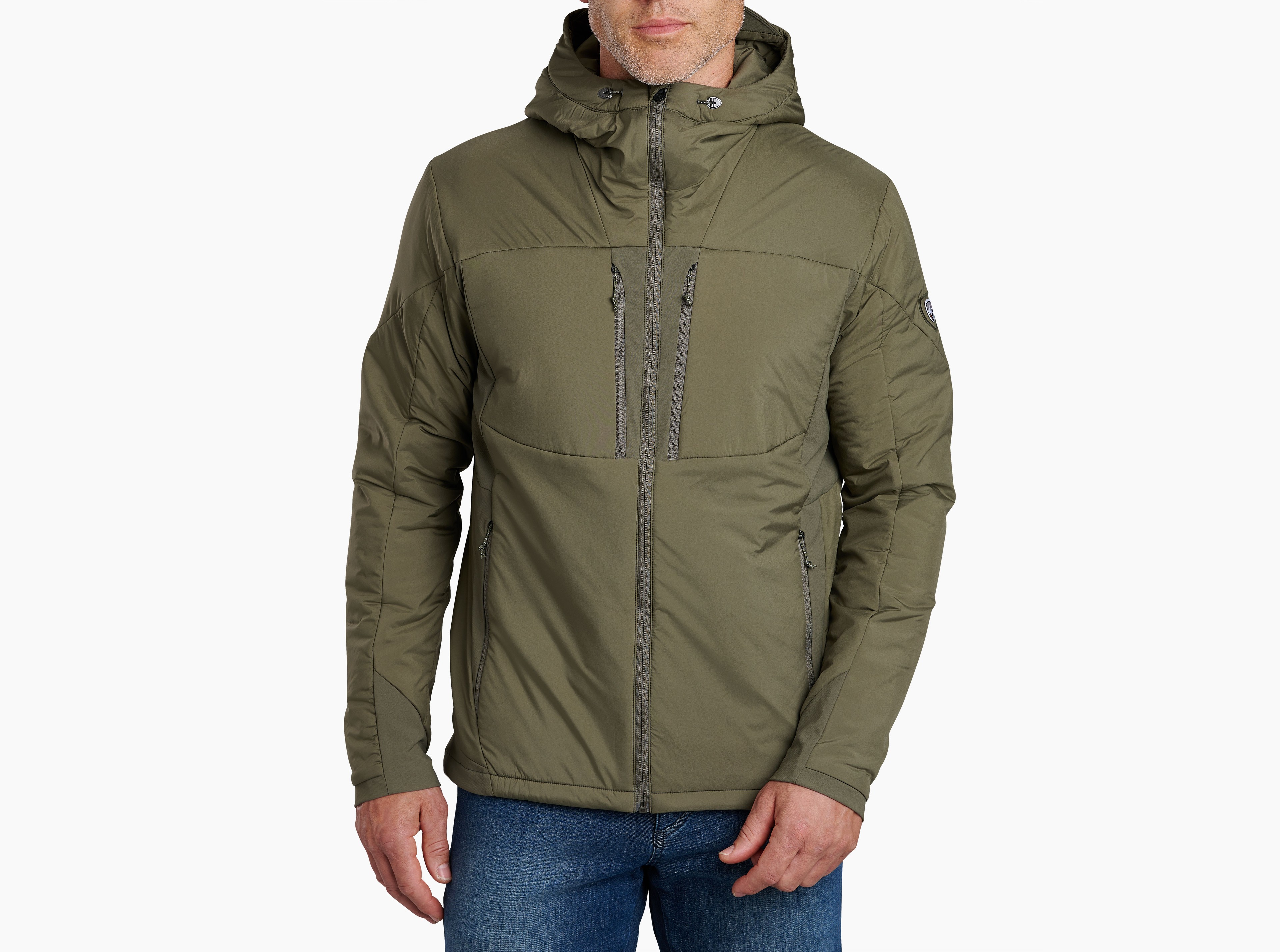 KUHL M's Aktivator Hoody OLIVE Front