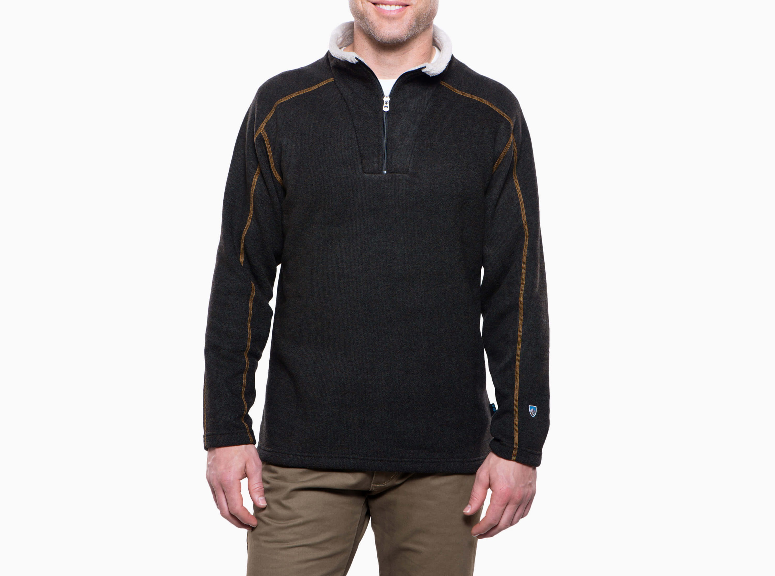 KUHL Europa 1/4 Zip CHARCOAL Front