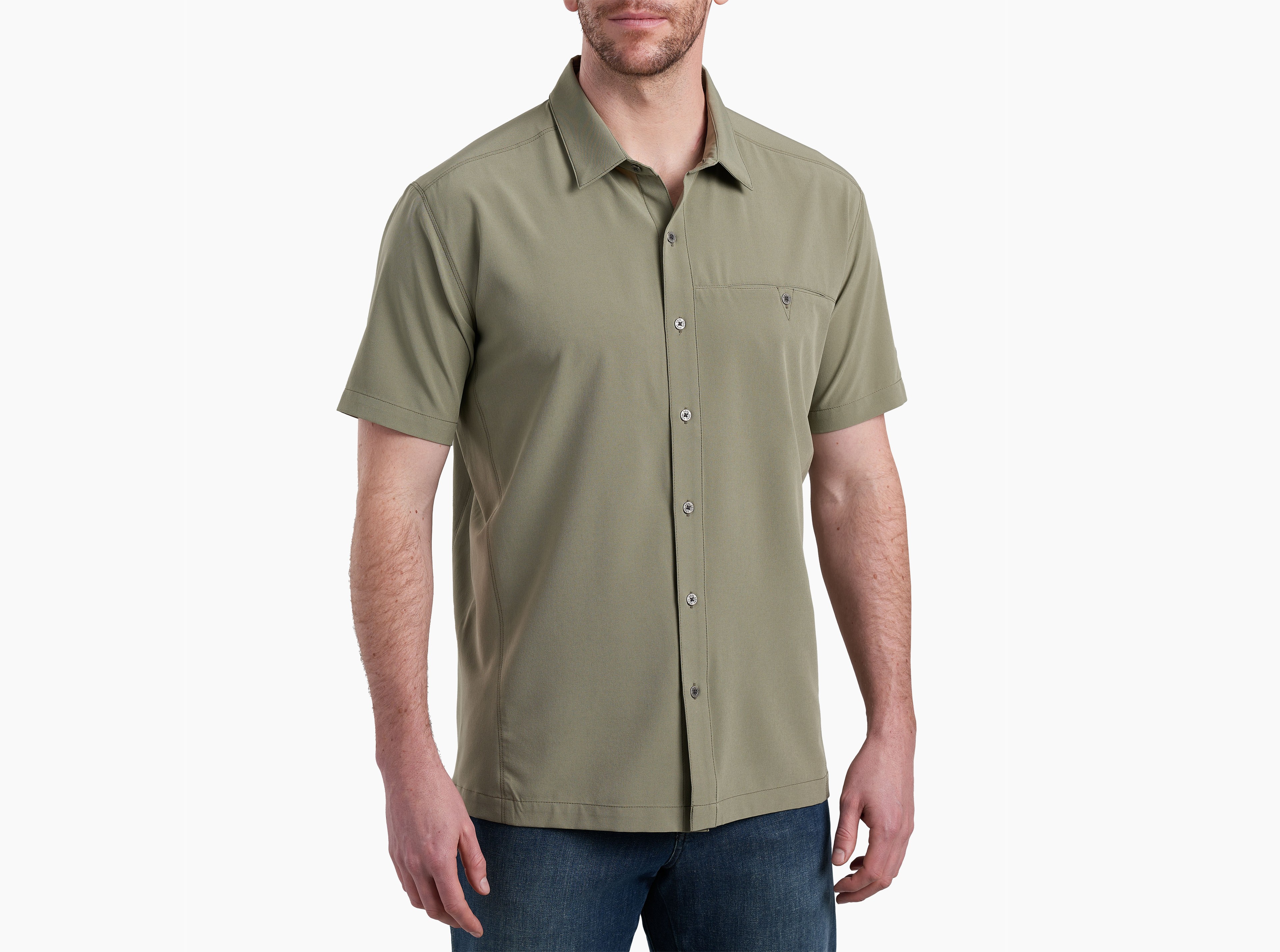 KUHL Renegade Shirt LUNAR GREEN Front