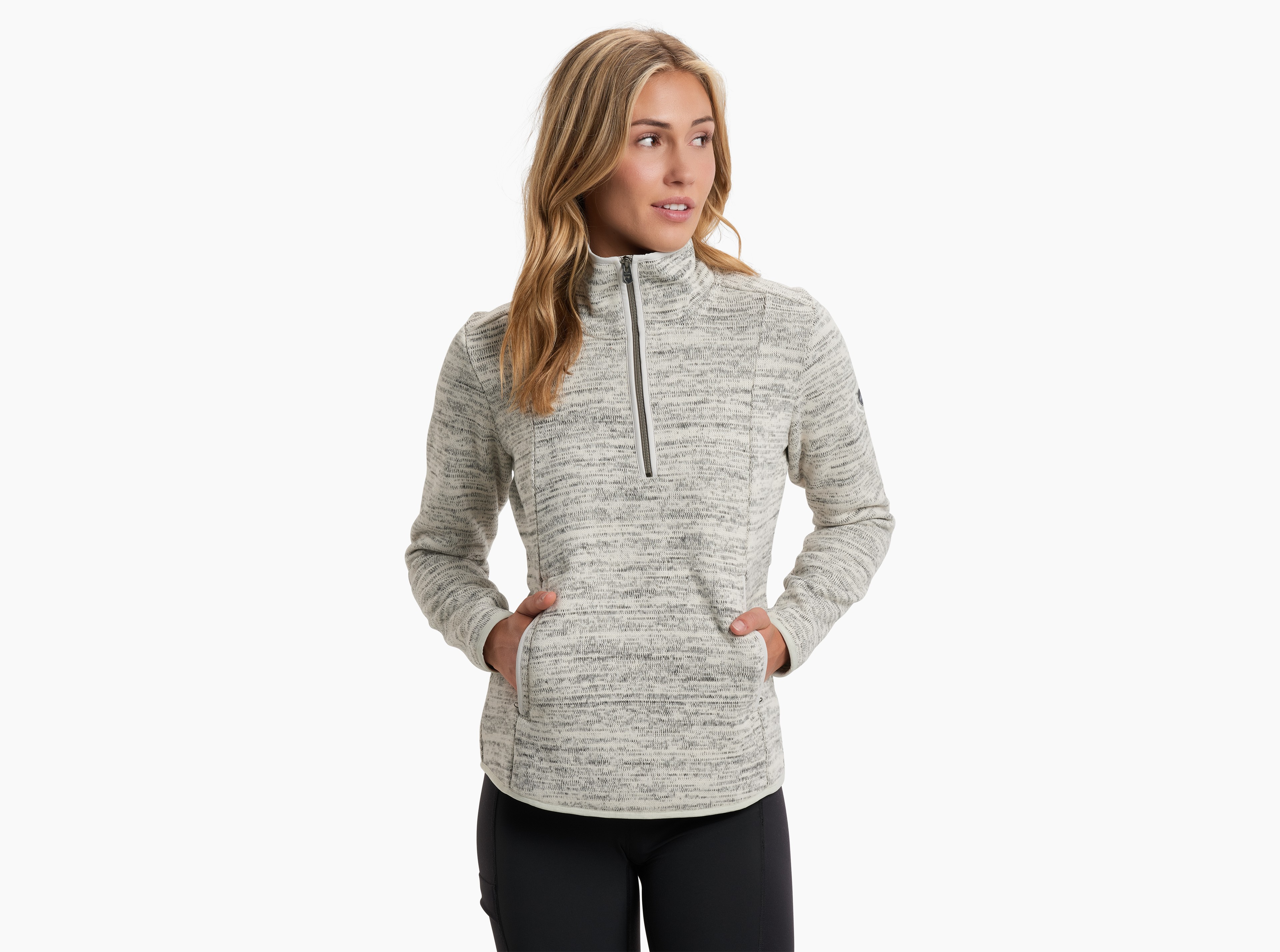 KUHL Ascendyr 1/4 Zip ASH Front