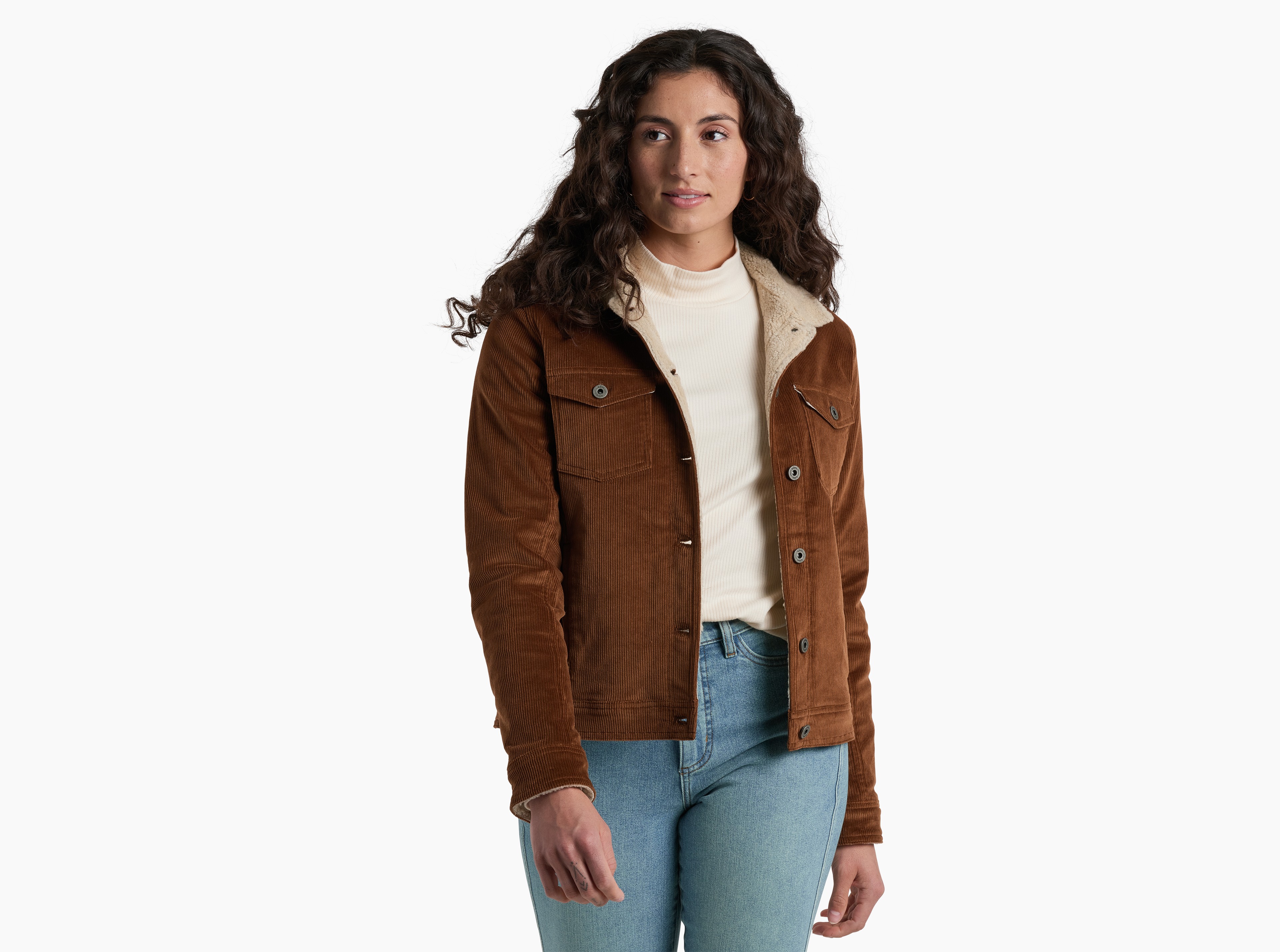 KUHL Astrid Lined Jacket NUTMEG Front