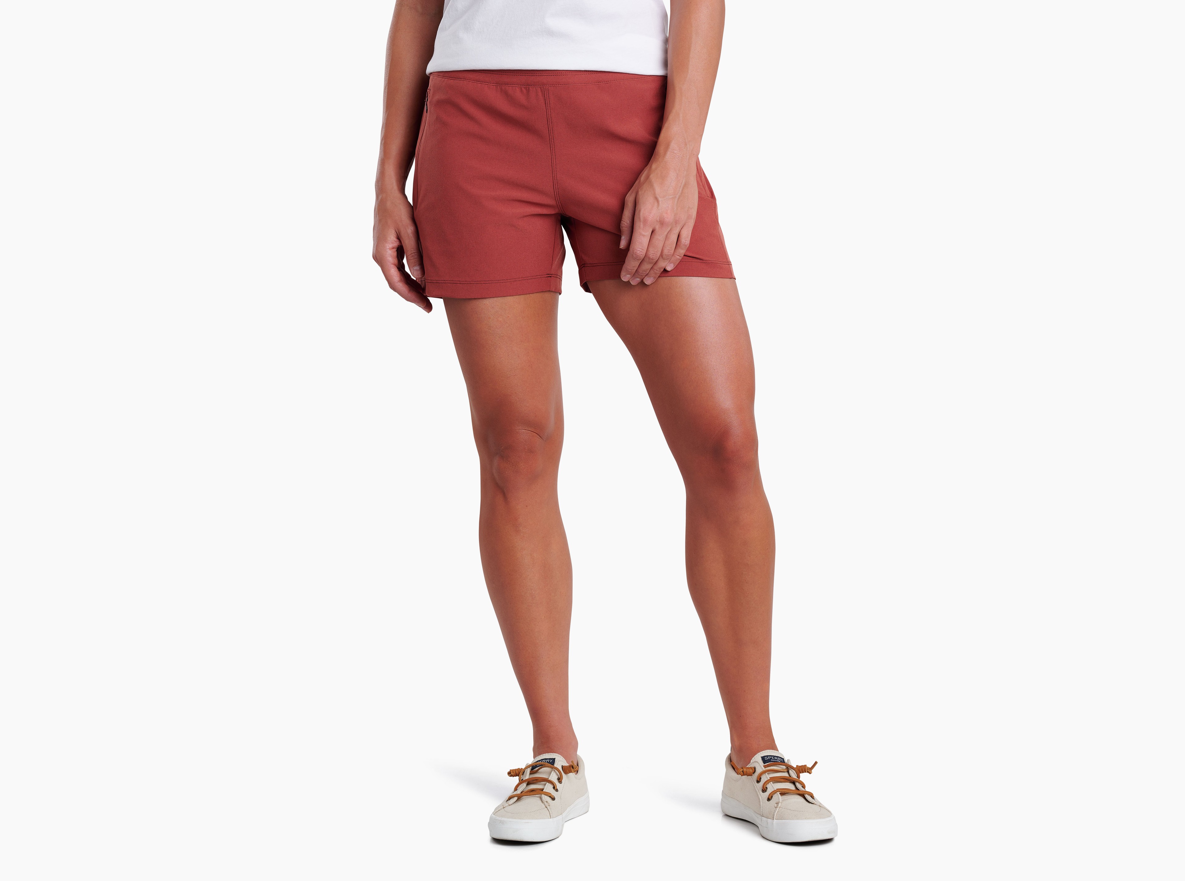 KUHL W's Freeflex Short DARK DAHLIA Front