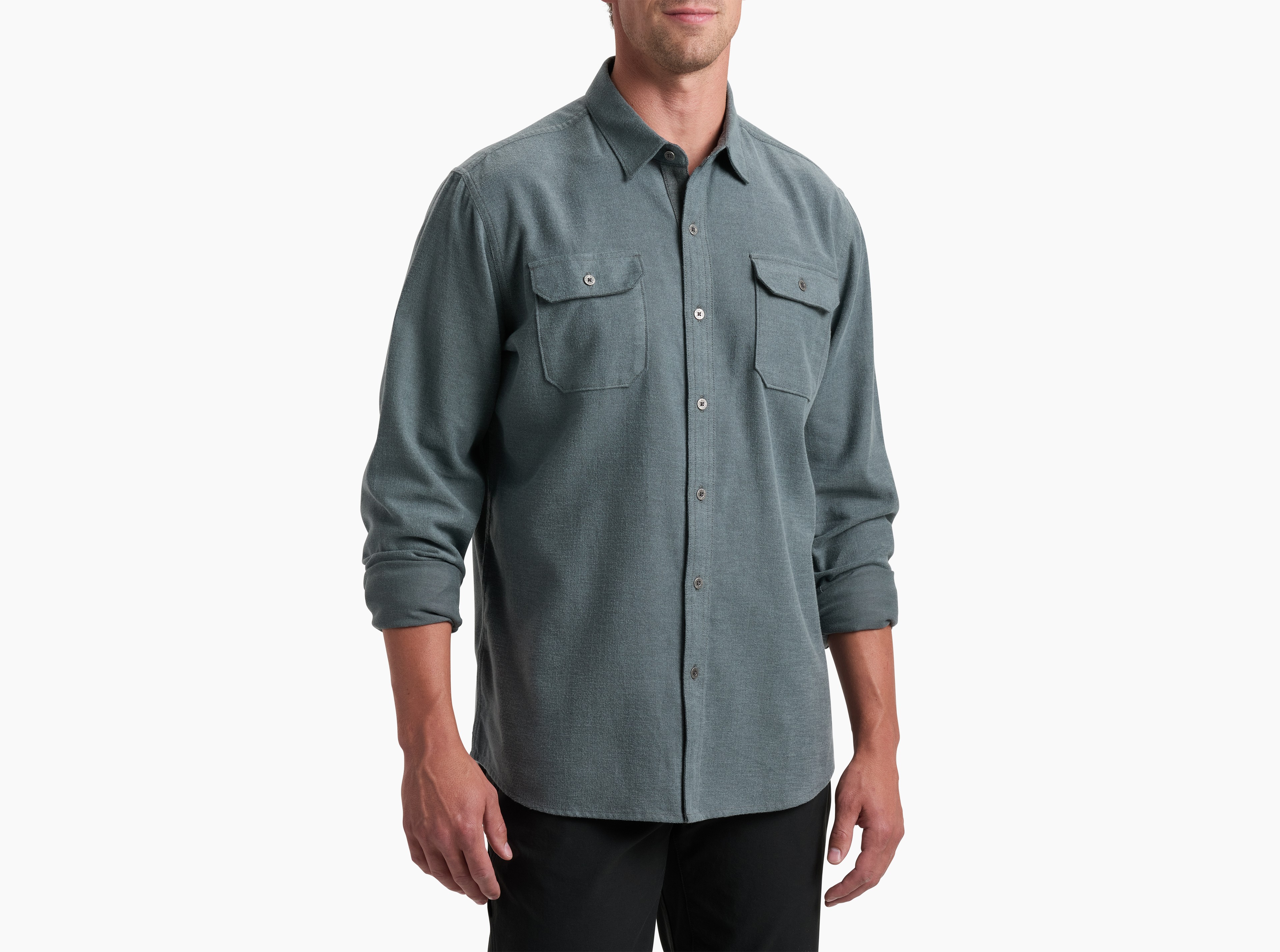 KUHL Descendr Flannel OVERCAST Front