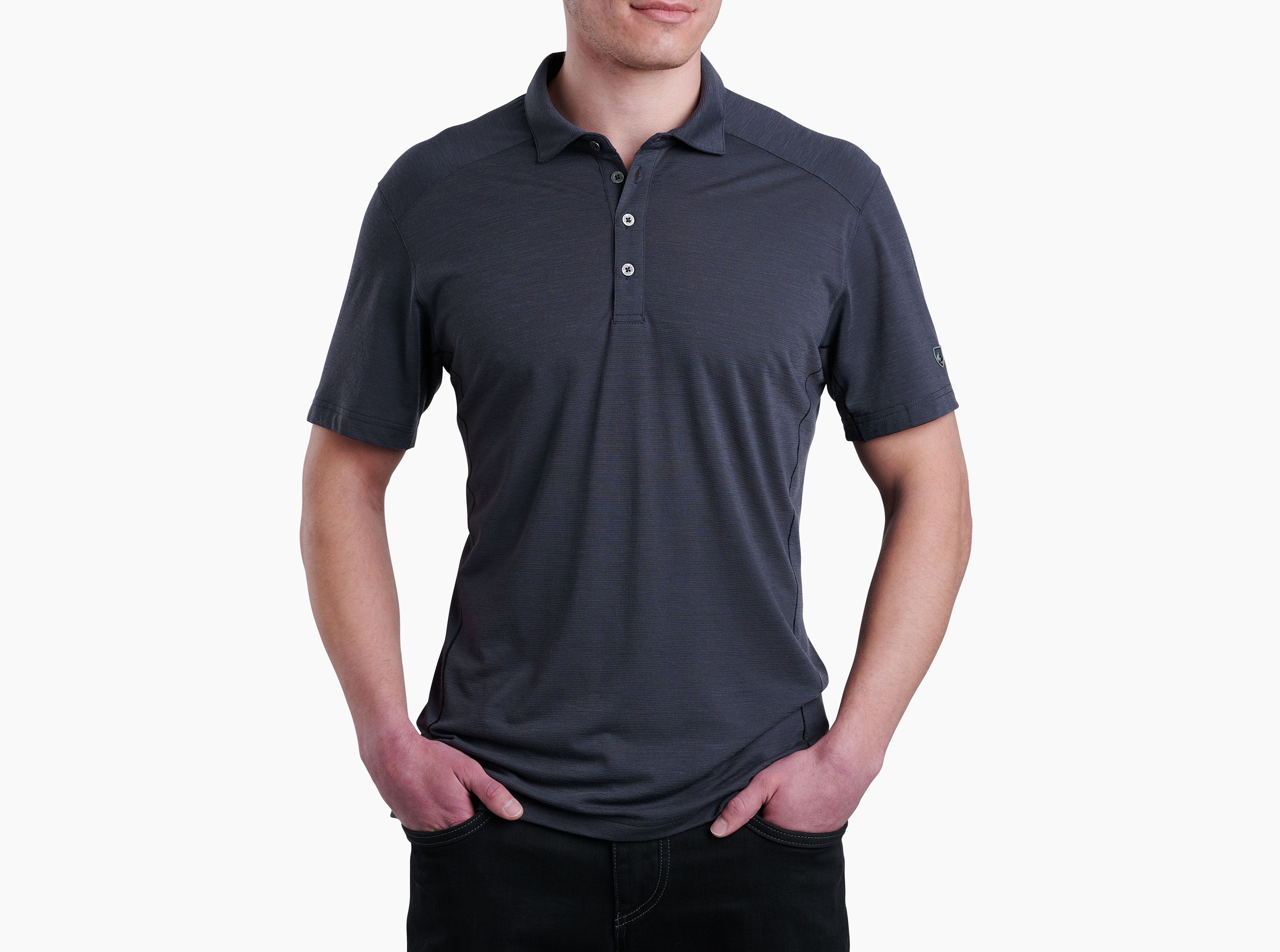 KUHL Valiant Polo CARBON Front