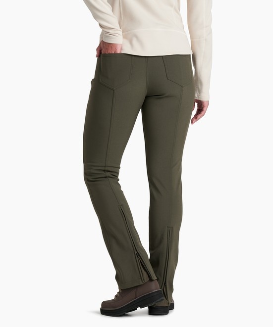 KUHL W's Frost Softshell Pant Black Olive Back