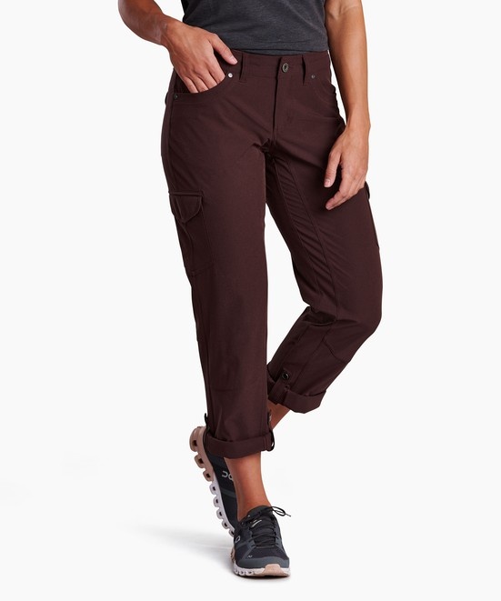 KUHL Freeflex Roll-Up Pant Ganache Front