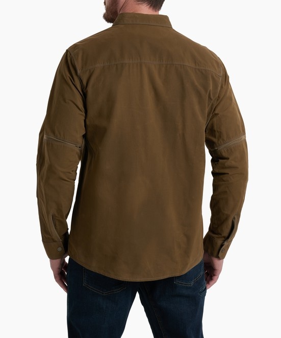 KUHL The Outsider Shirt-Jac Driftwood  Back