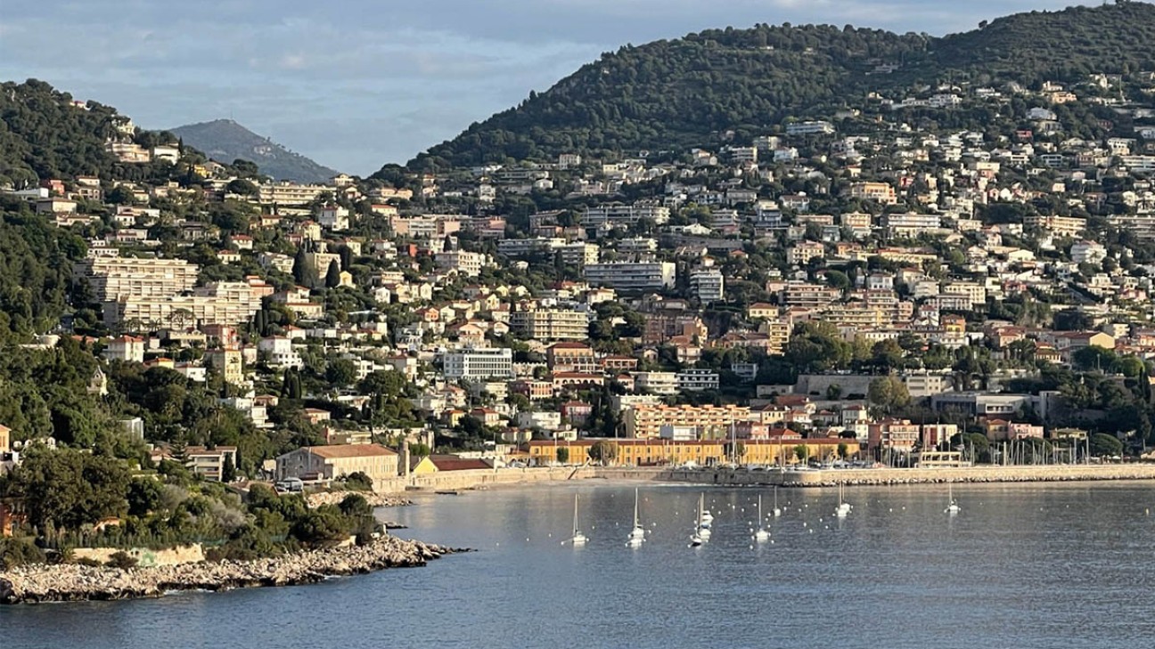 Mediterranean Cruise Off the Coast of Villefranche, France