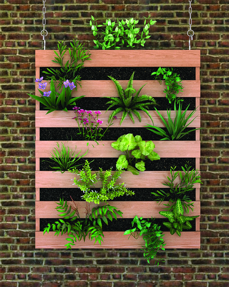 Hanged Vertical Garden