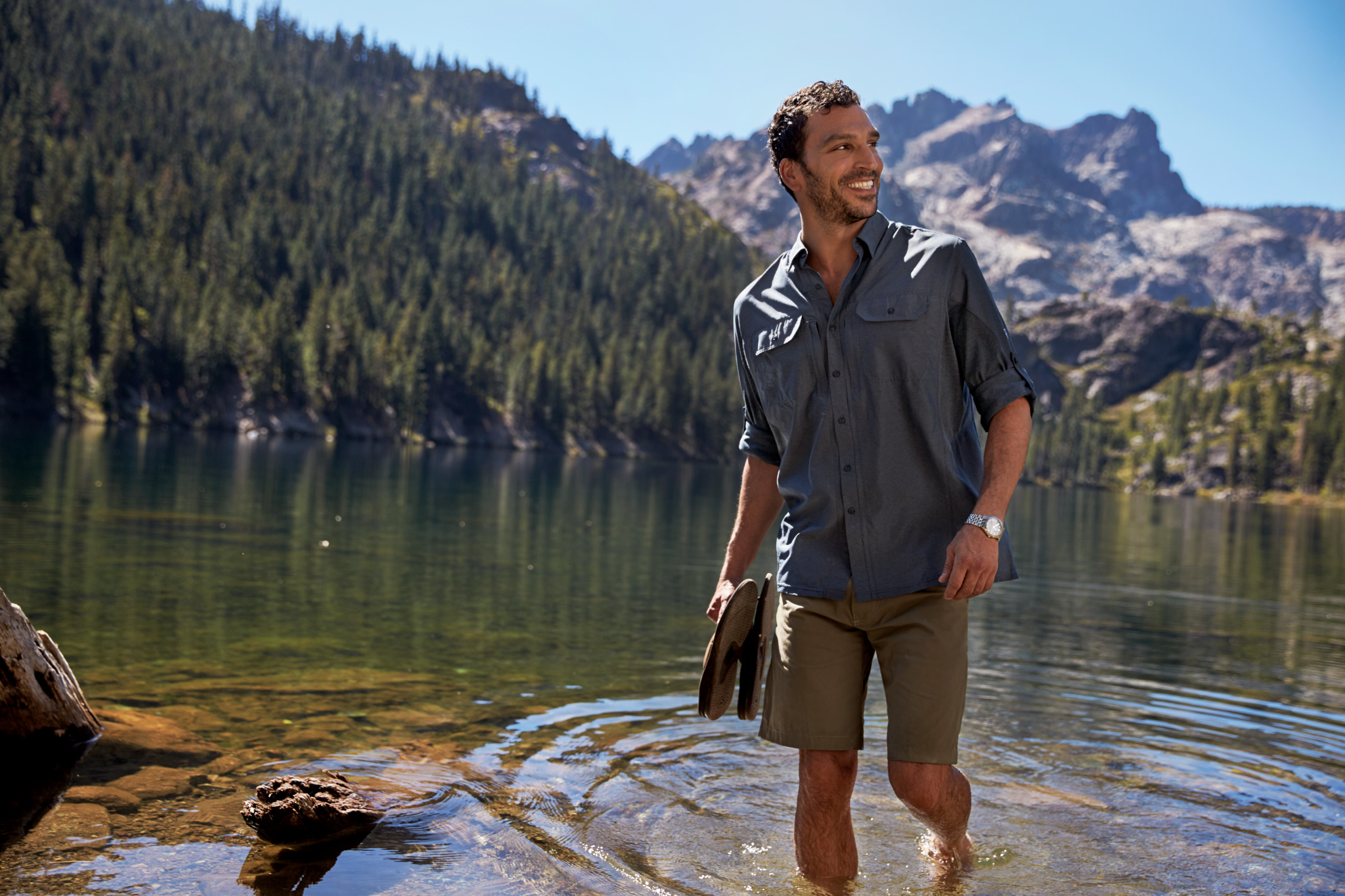summer hiking outfit men