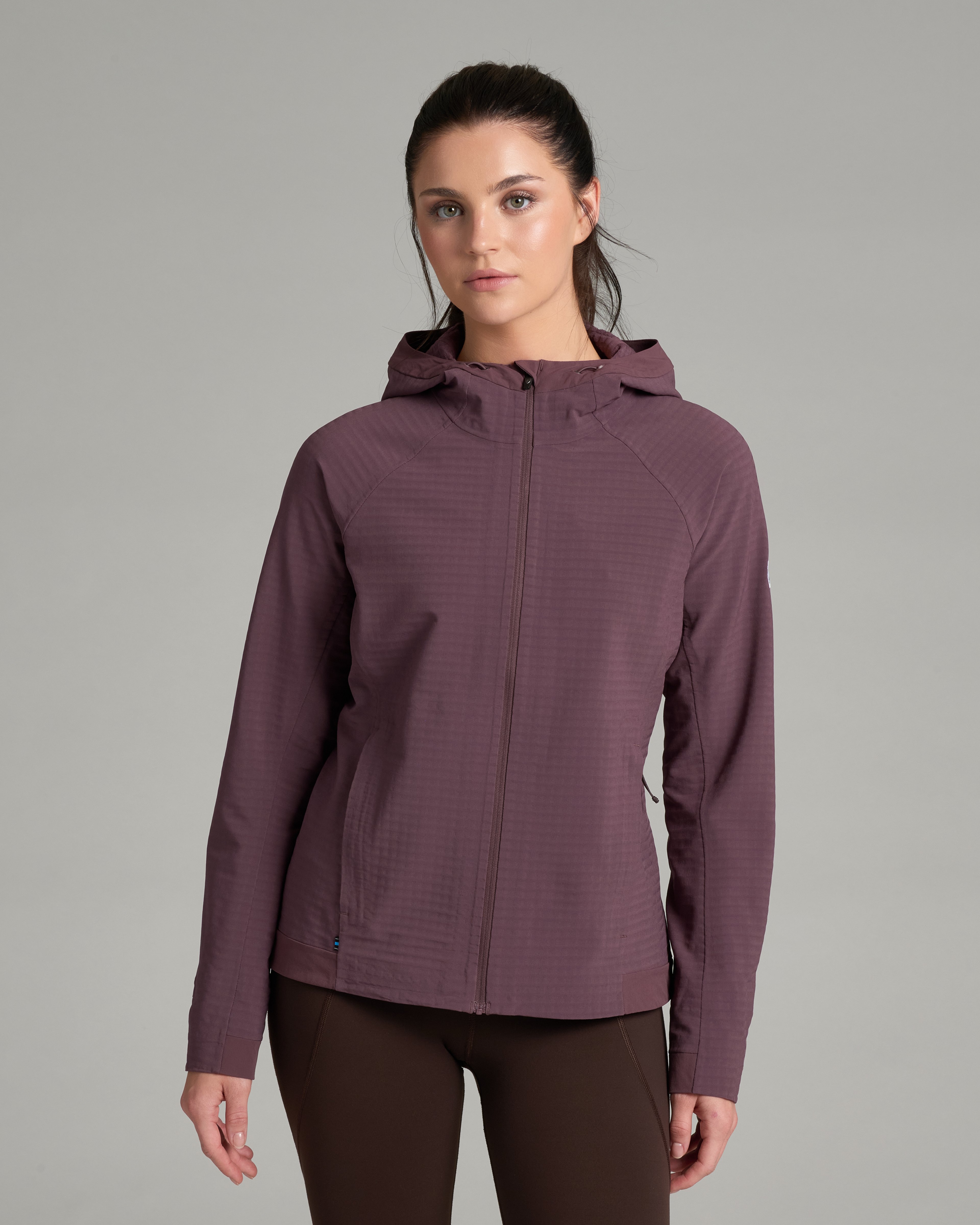KUHL W's Skramblr Grid Fleece MULBERRY Front