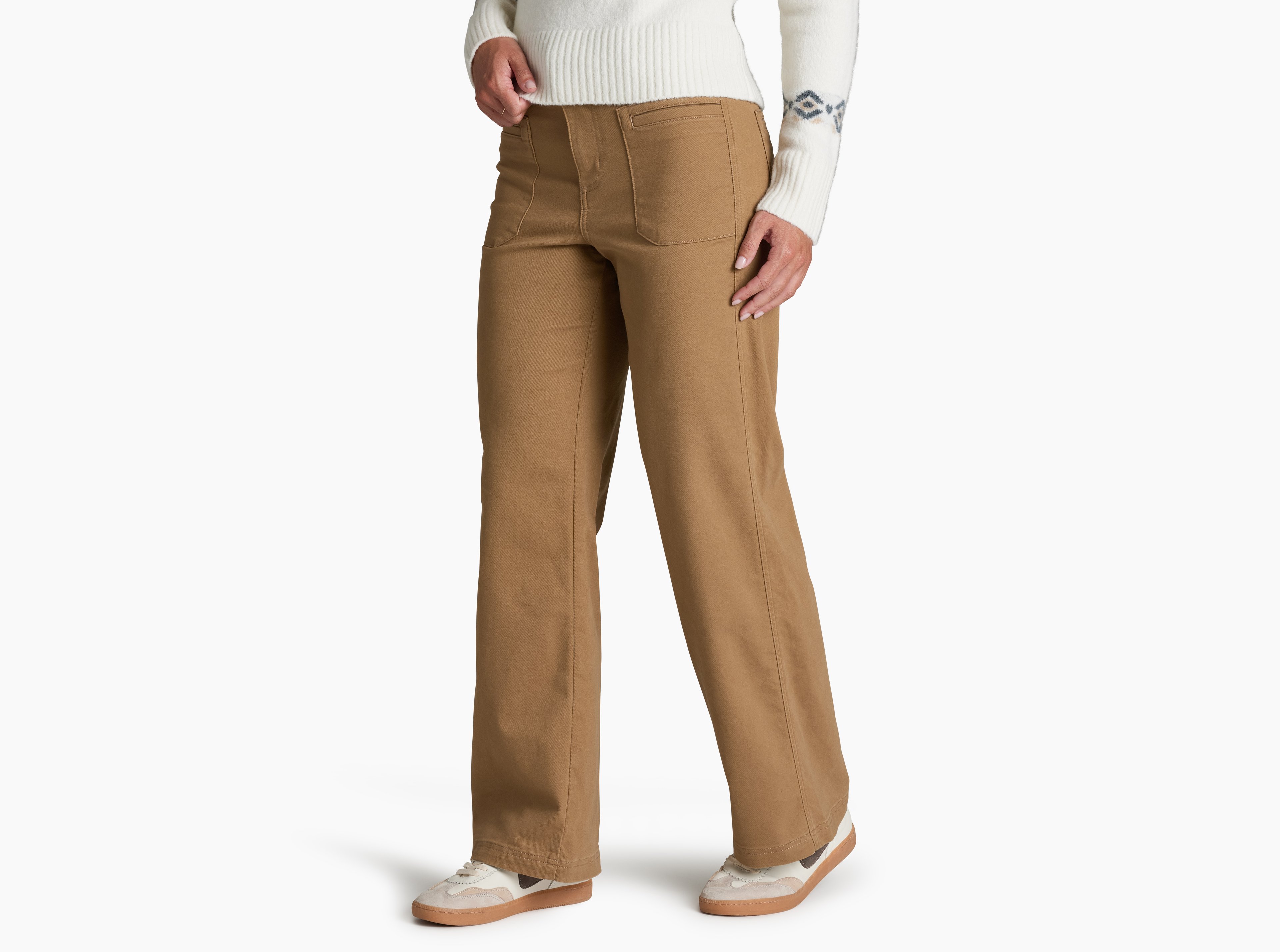 KUHL Kontour Wide Leg NUTMEG Front