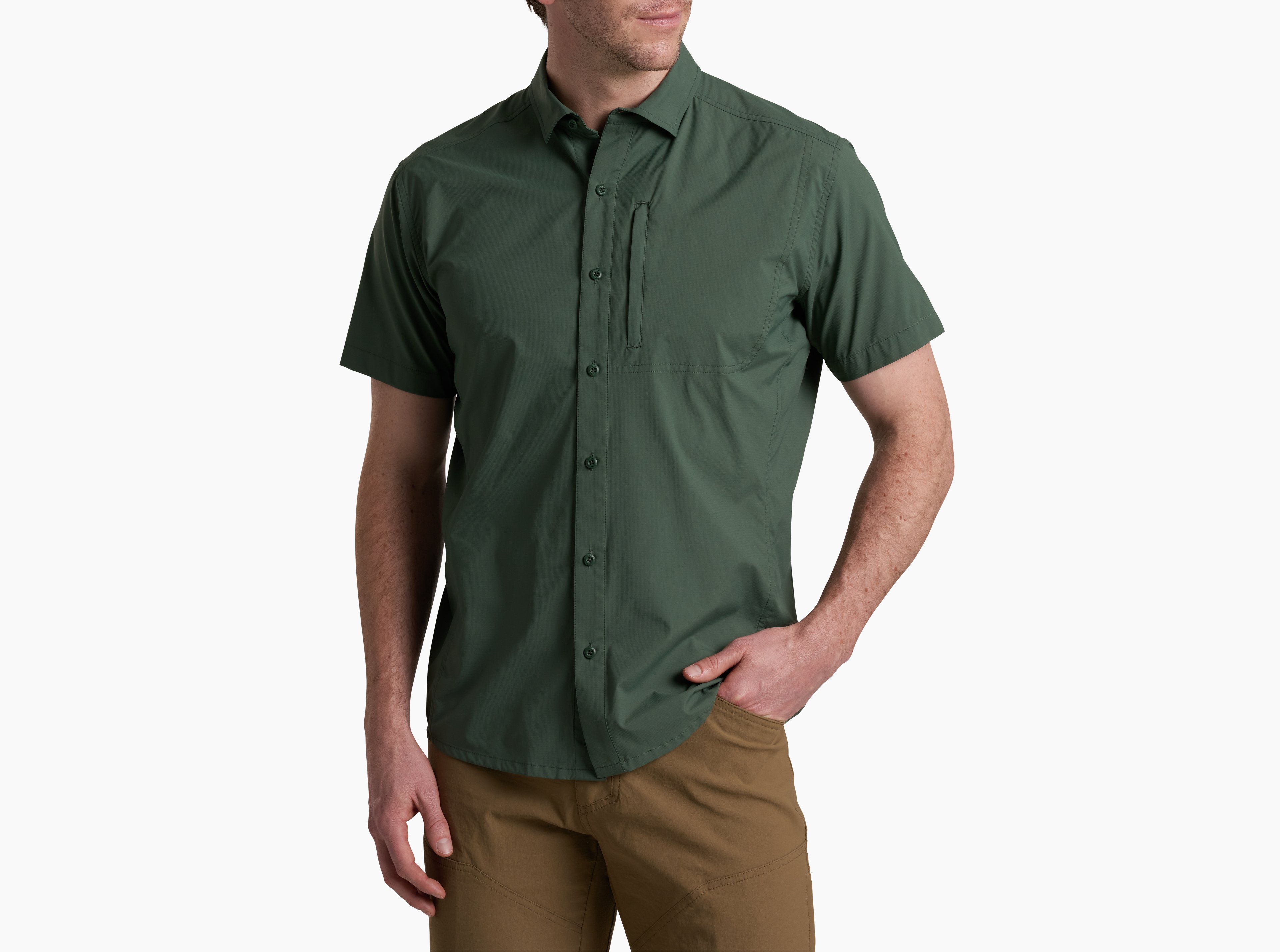 KUHL Driftr SS SMOKED PINE Front
