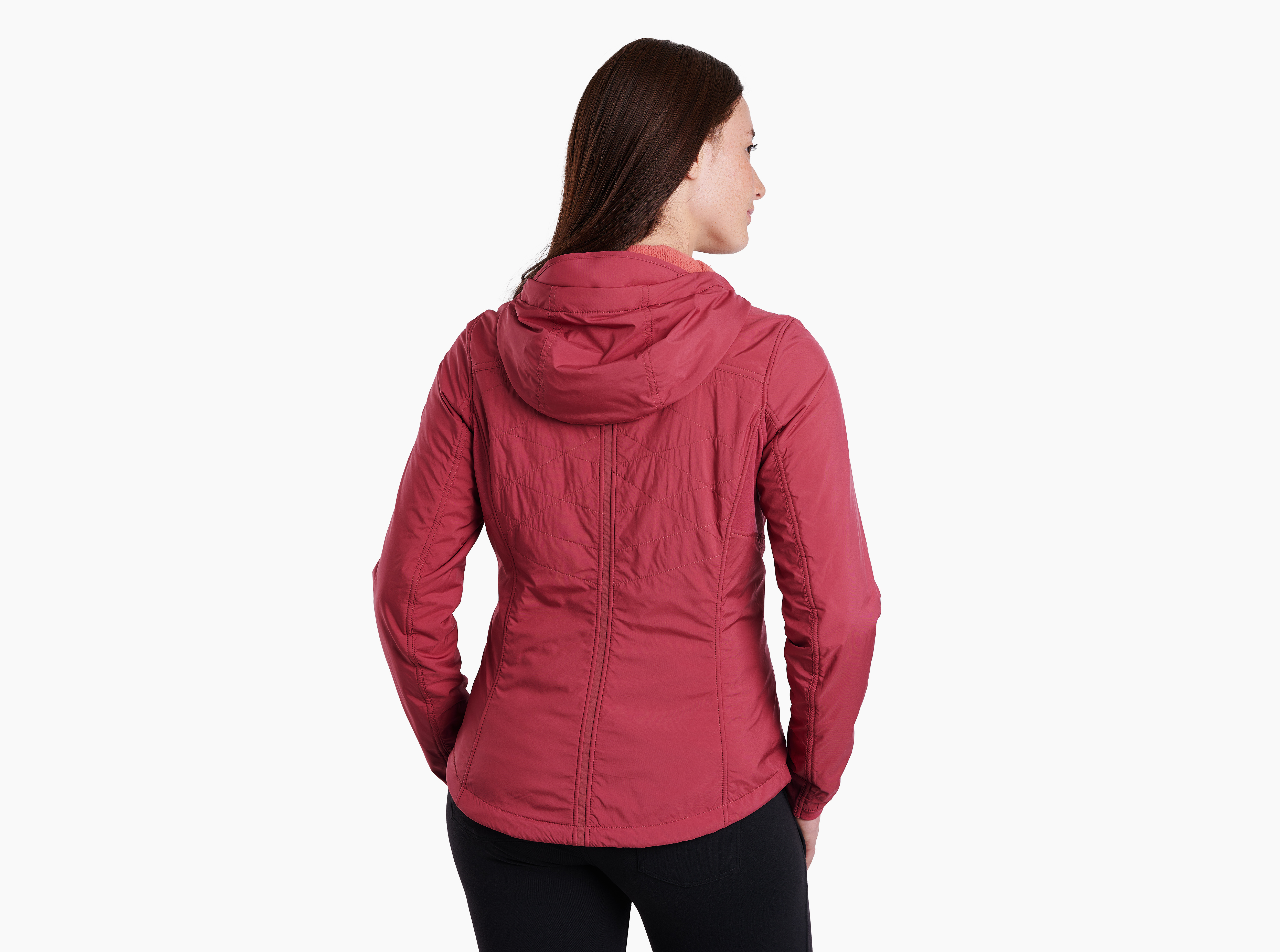 Kuhl, Jackets & Coats, Womens Large Kuhl Rekon Hiking Utility Stowaway  Hood Unlined Zip Up Jacket