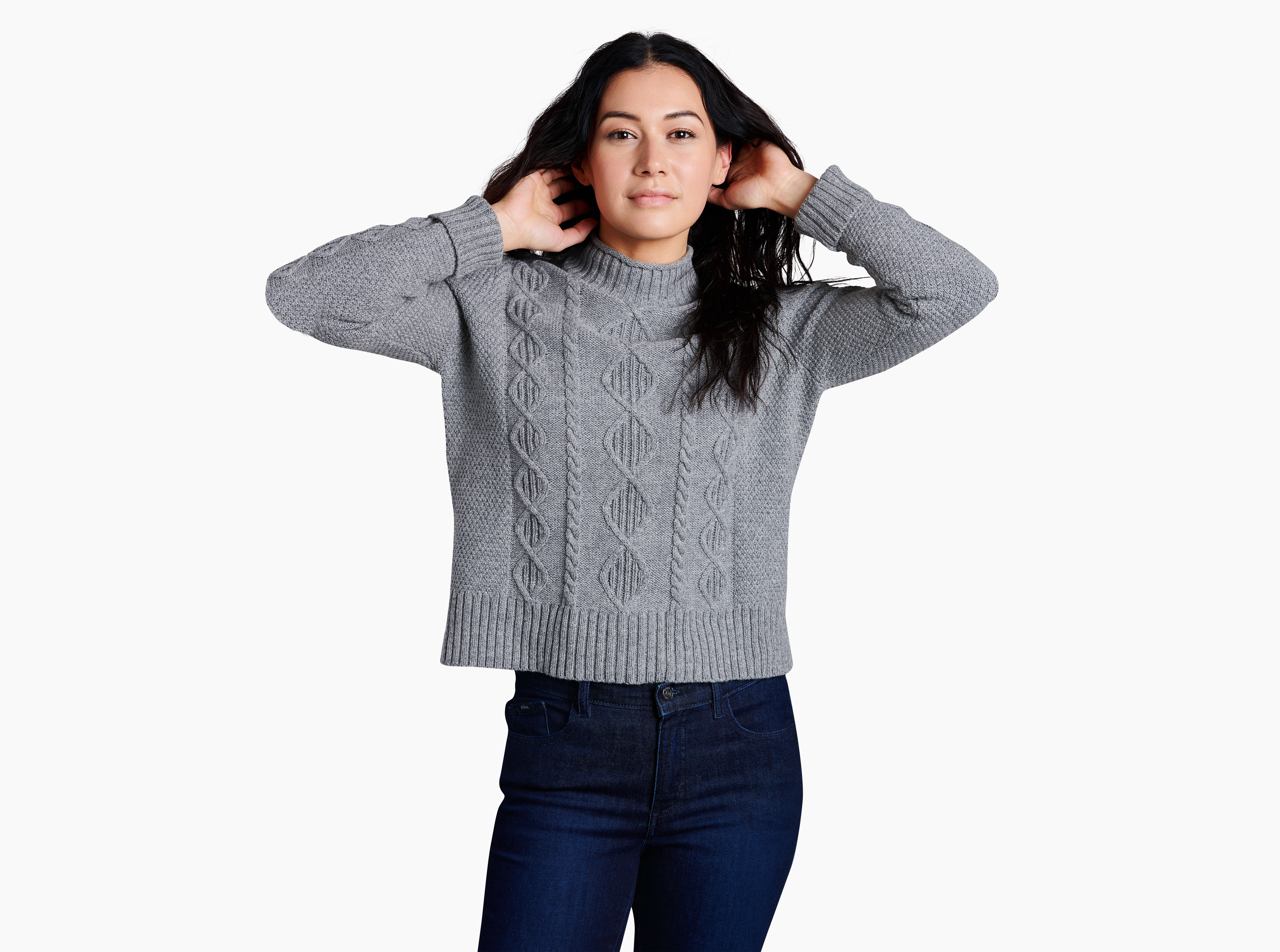 KUHL Helena Cable Sweater - Women's - Clothing