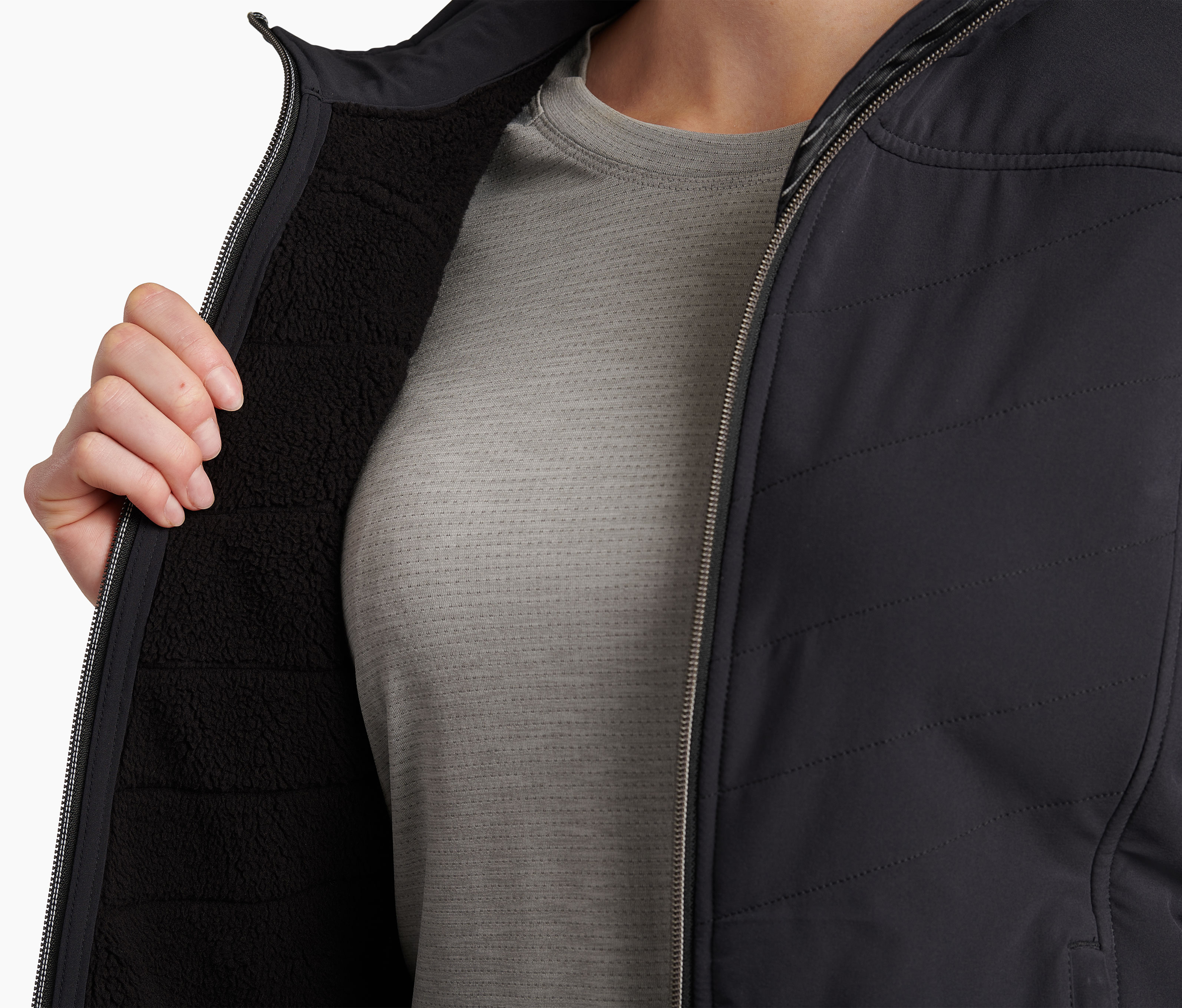 Womens KÜHL Jackets  W's Aero™ Fleece Jacket Dusk < Acores-Flores