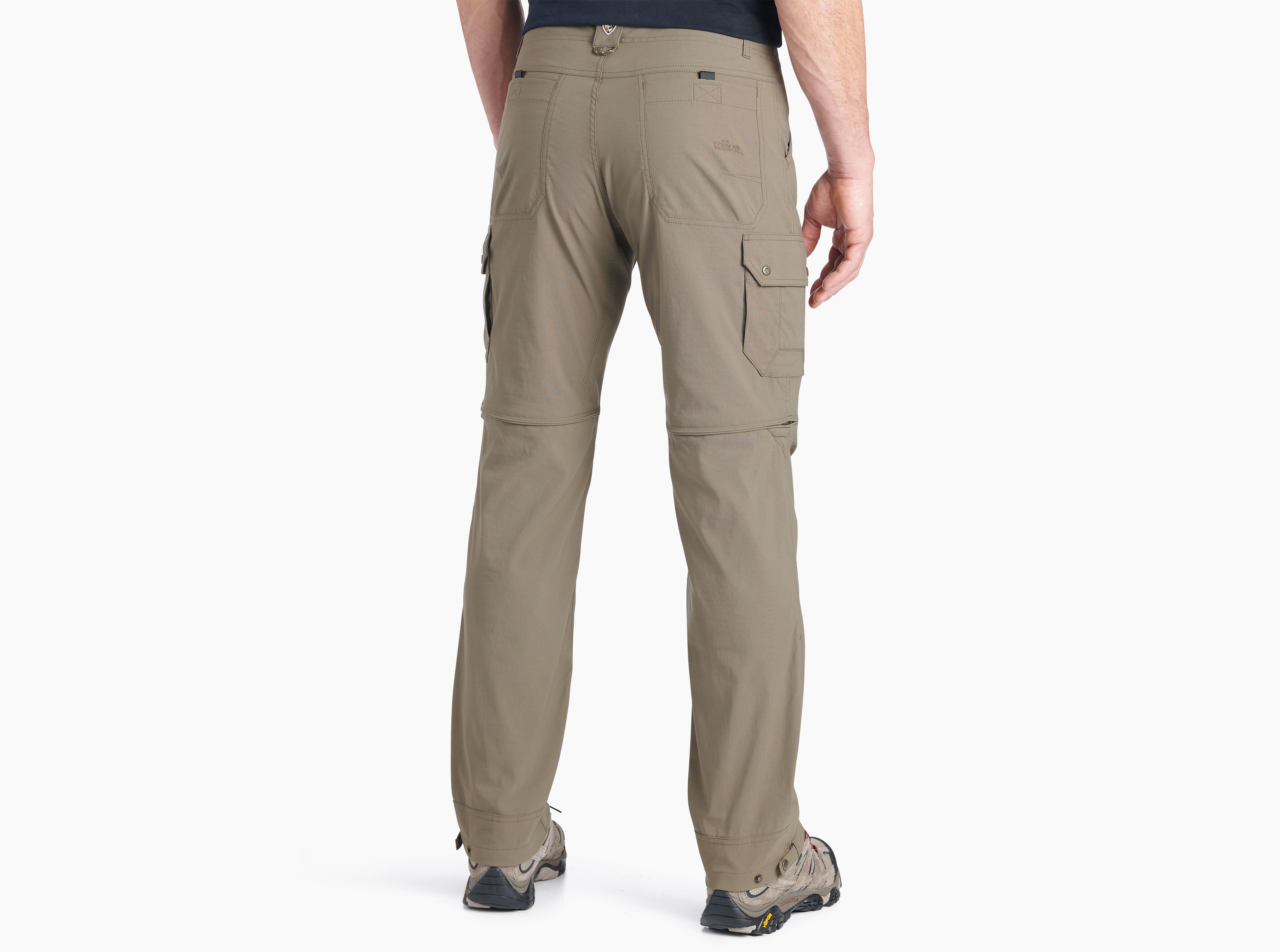 Kuhl Kliffside Convertible Cargo Hiking Pants Zip Pockets Gray Women's Size  14 - $38 - From Vlada