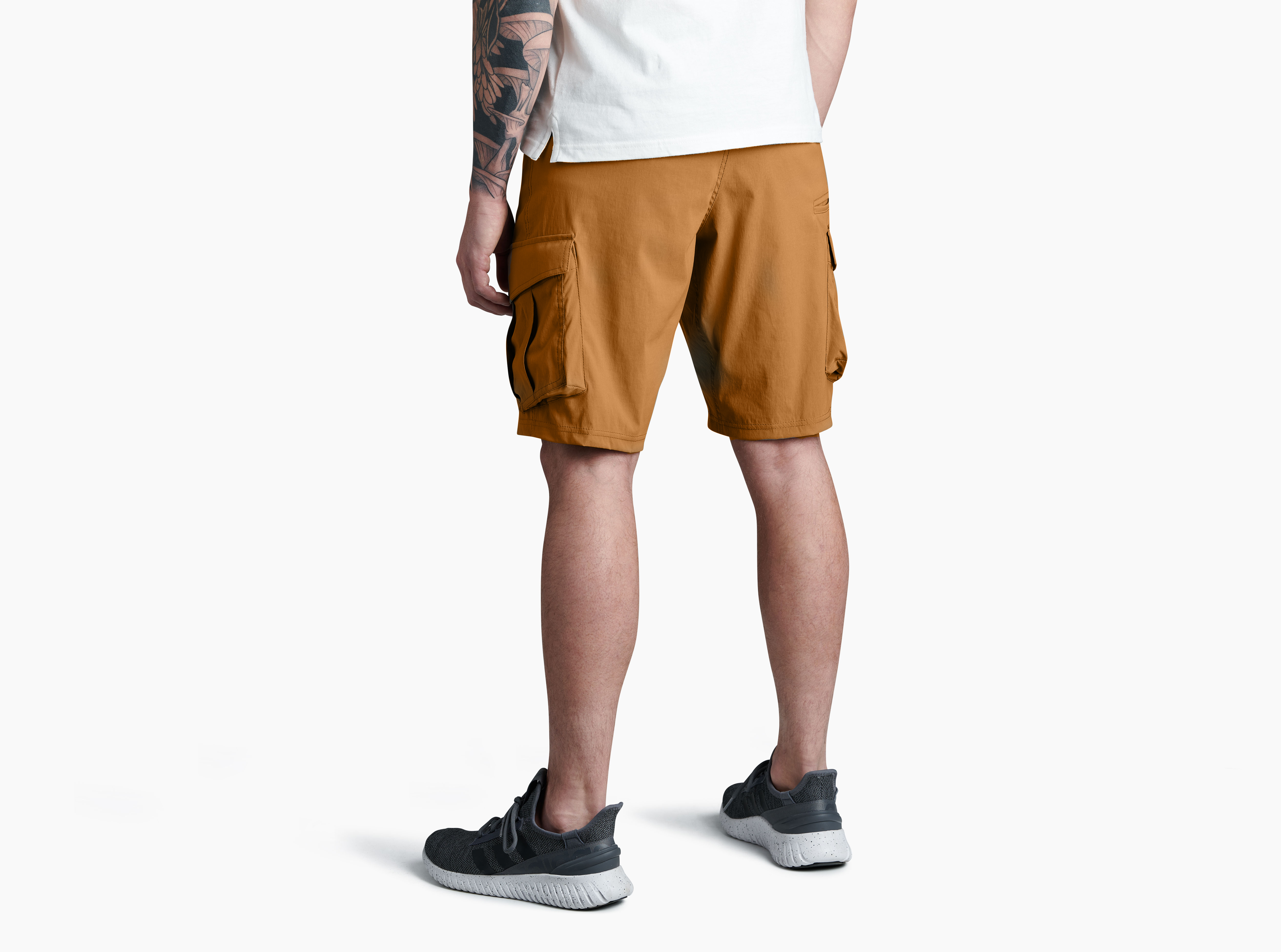 Olive Premium Micro Stretch Cargo Shorts – Rad Clothing Store