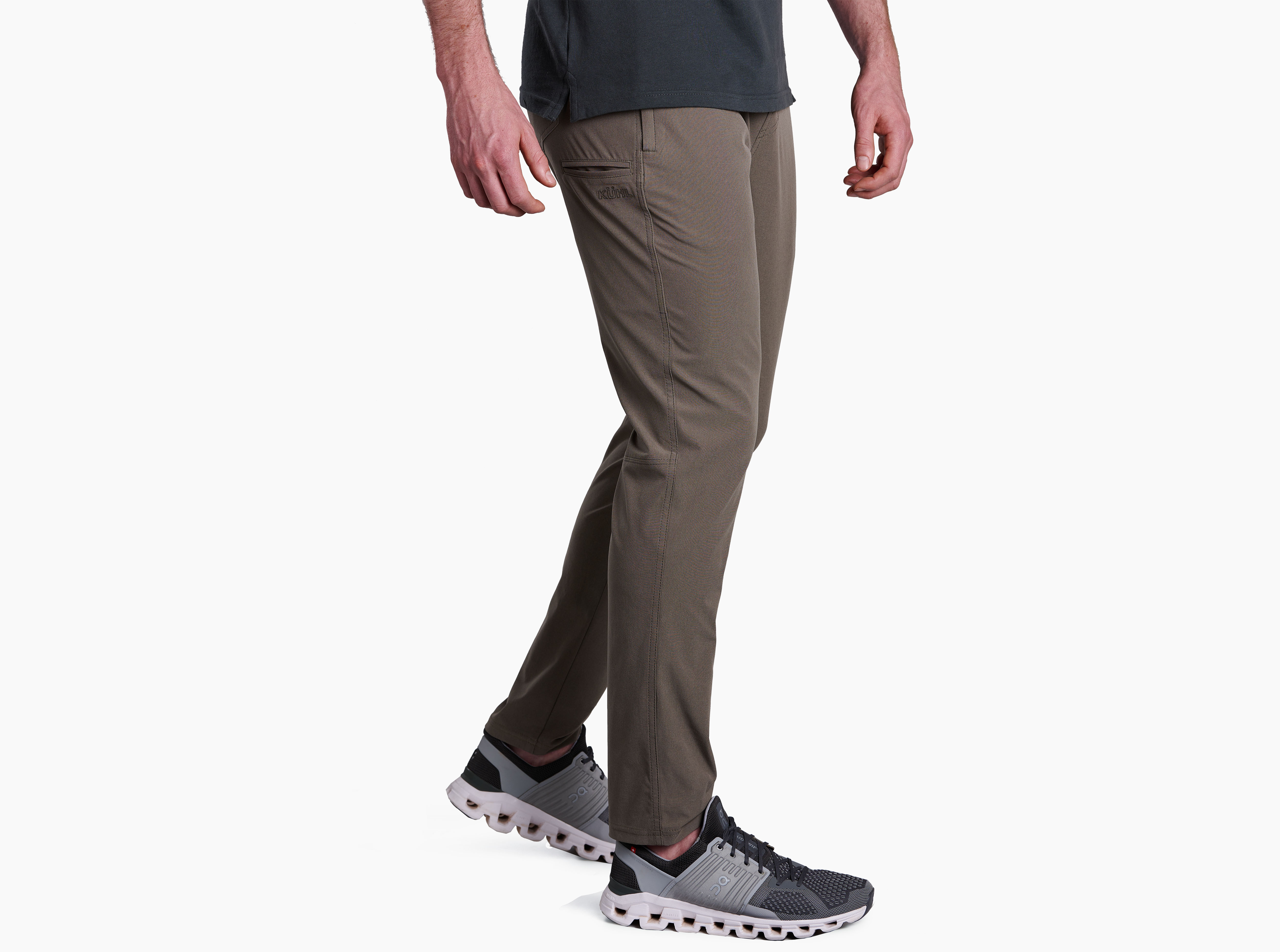 Men's Medium All in Motion outdoor black pull on pockets side pockets pants  in 2023