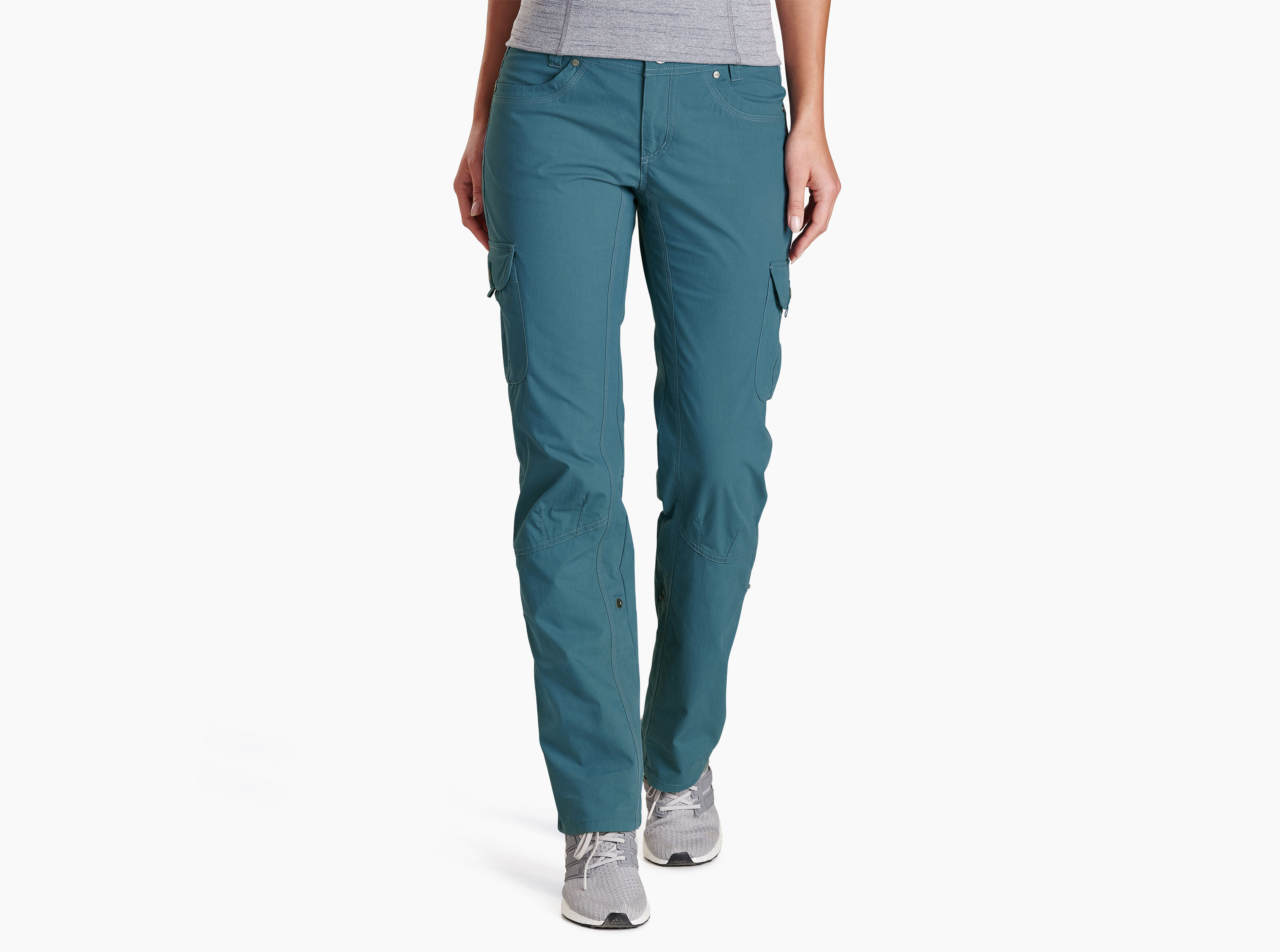 KUHL - Style 6279 Light Blue Spire Roll Up Hiking Pants - Women's Size 2  REG 🔥