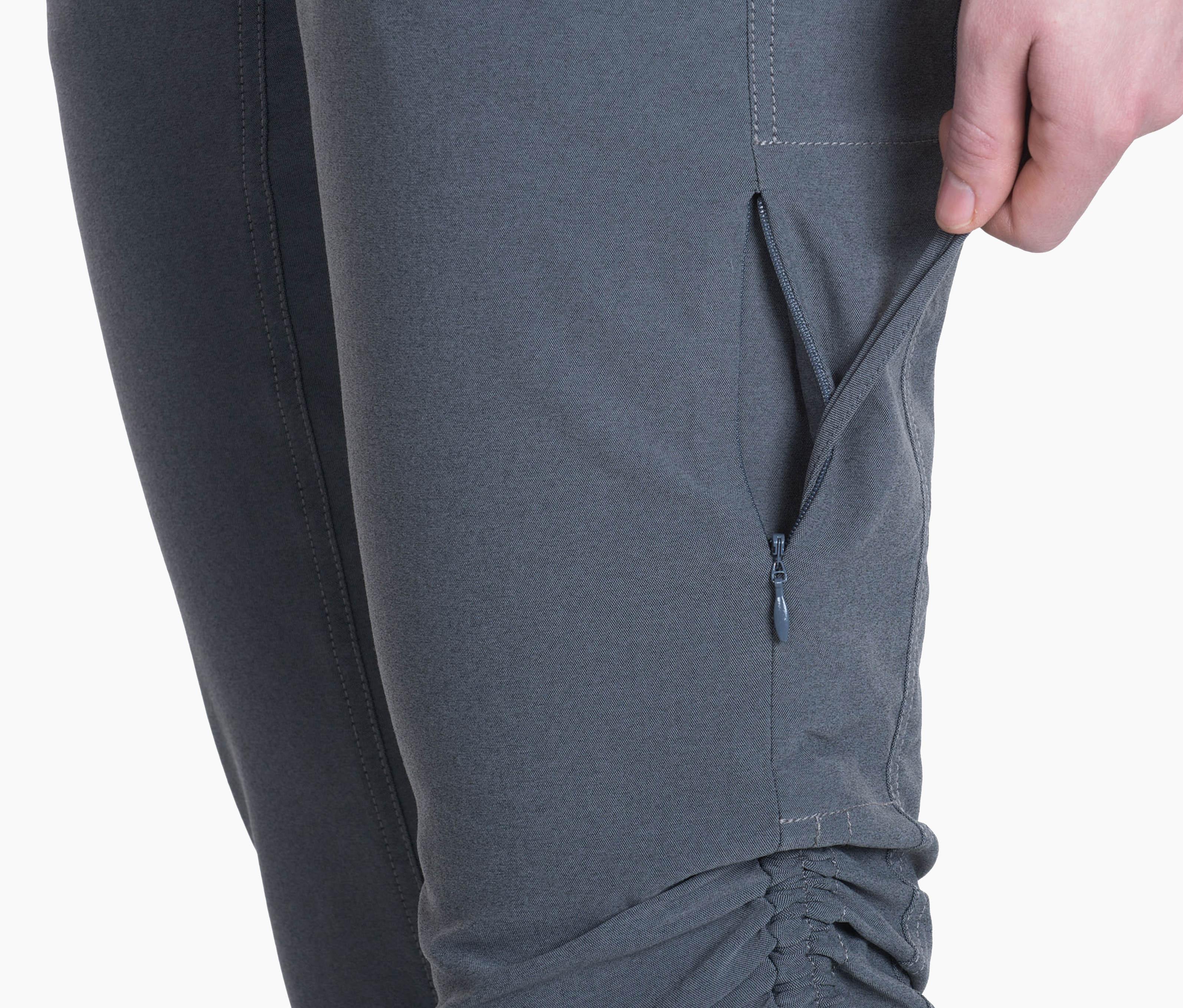 Kuhl, Pants & Jumpsuits, Kuhl Anika Convertible Zip Softshell Hiking Pants  Womens Size 8 Charcoal Euc