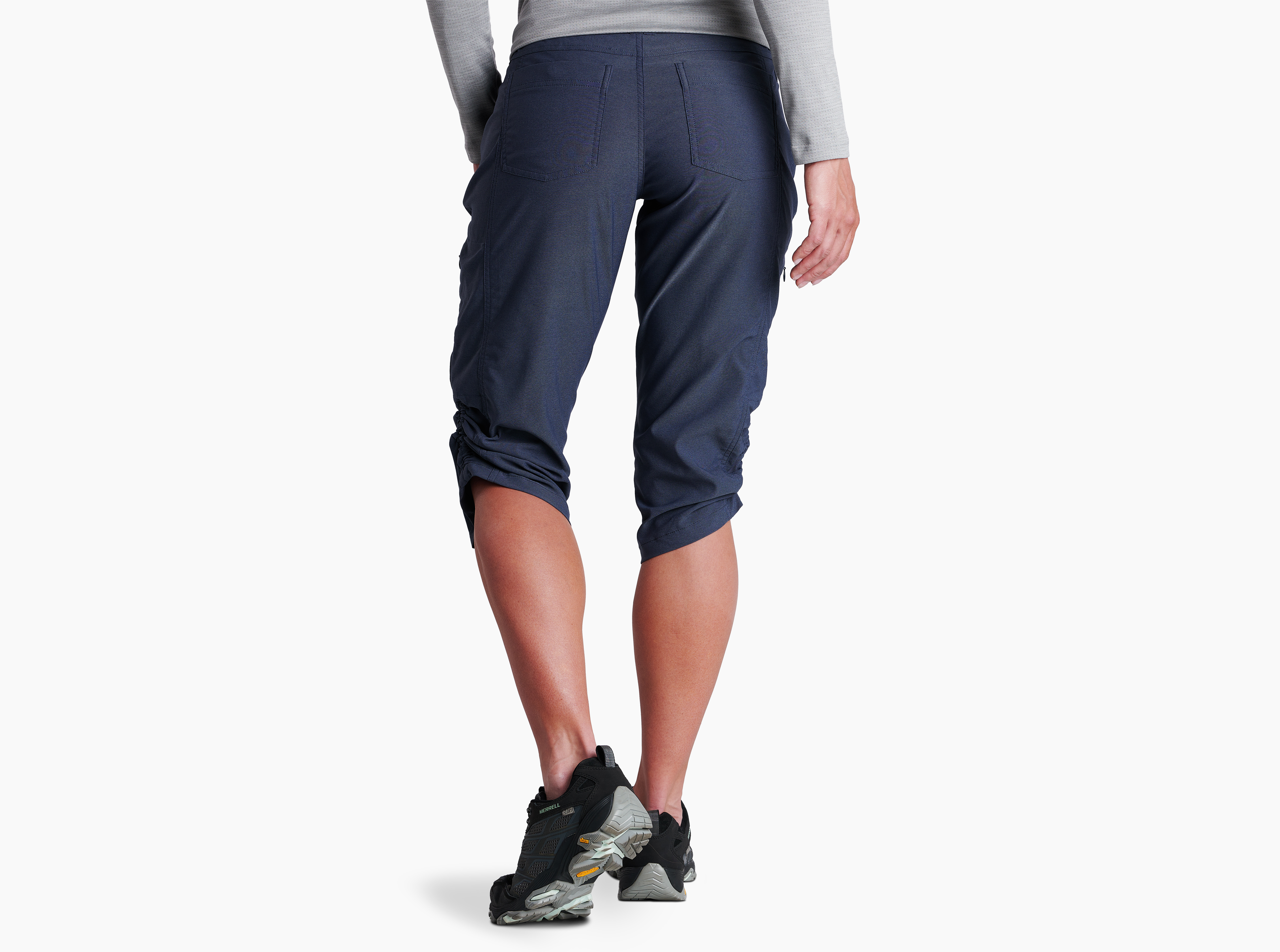 Kuhl Gray Cropped Cargo Capri Pants Size 12 - $29 - From Tabitha