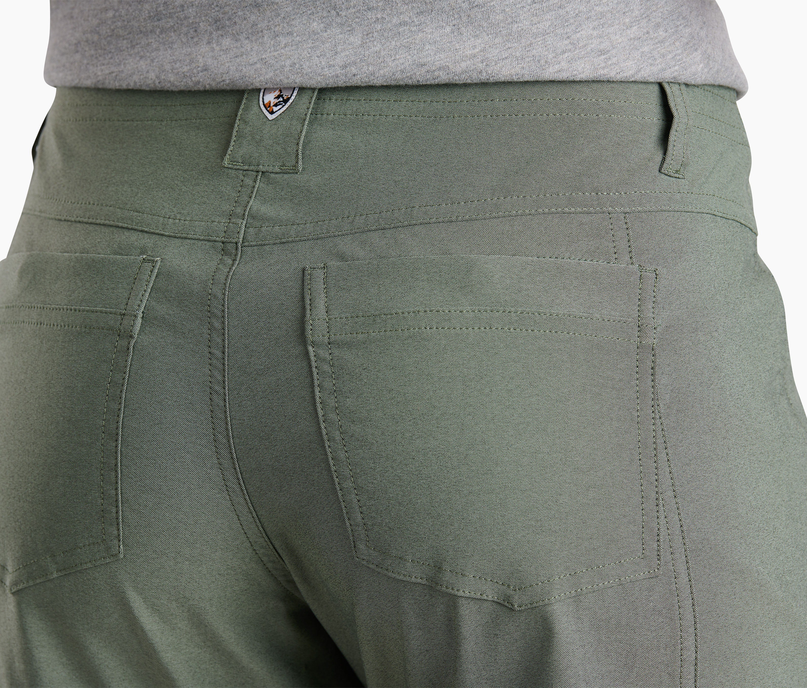 Kuhl womens Pants (short) Army Green small bleach spot size 6