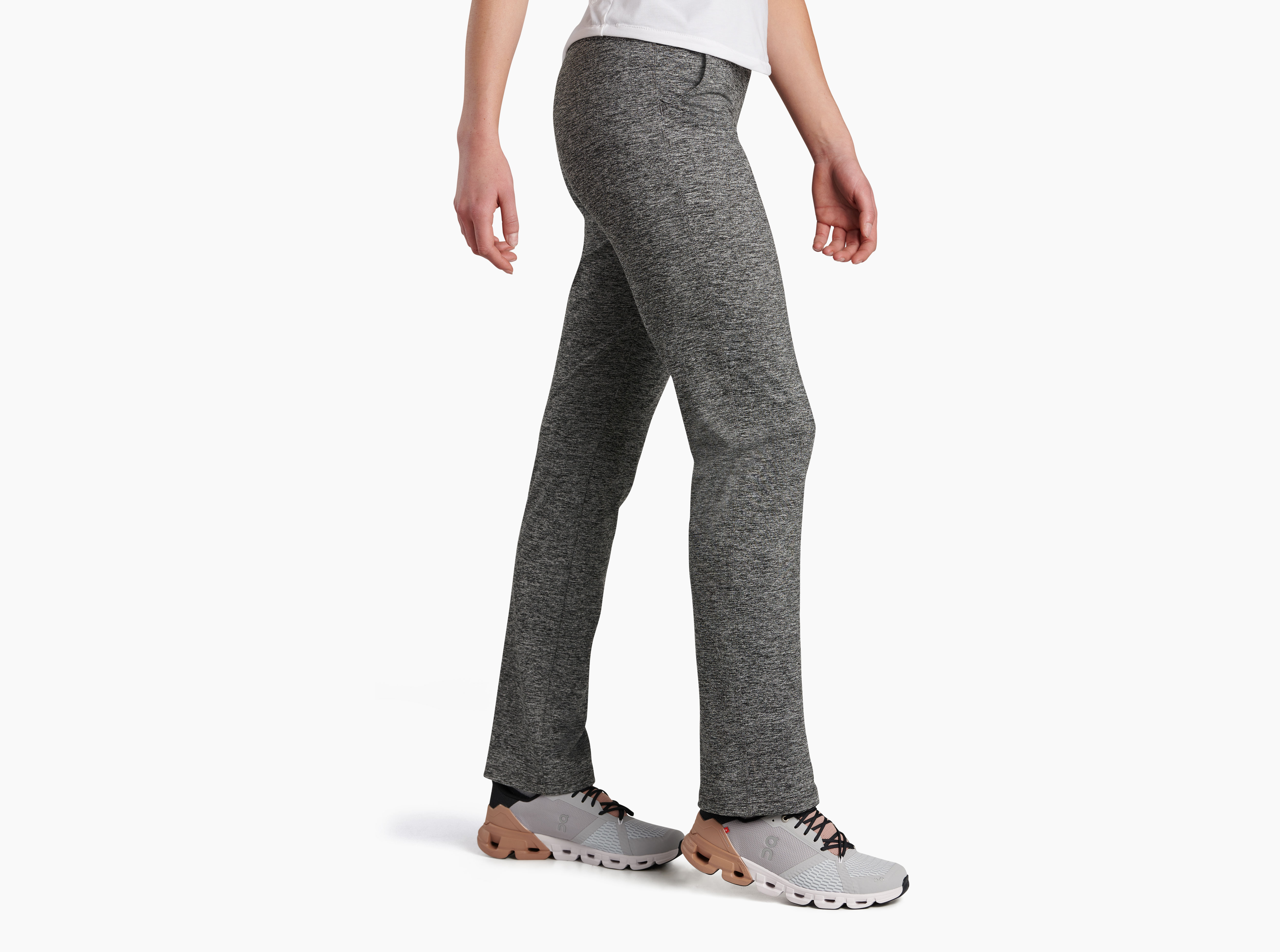 Cable Knit Winter Bliss Pant - Athletic Heather Grey