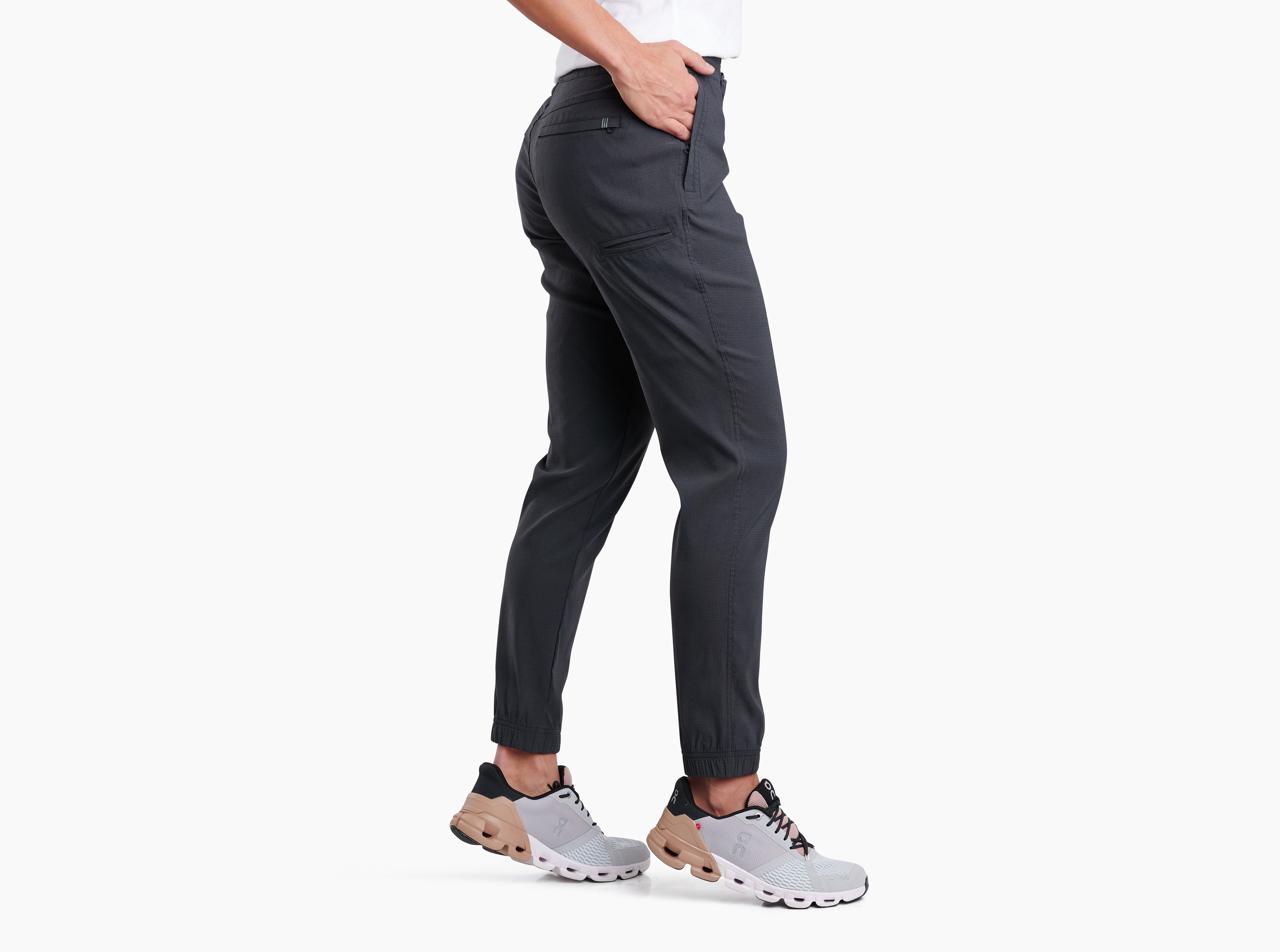Athletic Works Womens Super Soft Lightweight Jogger Pants W/Side