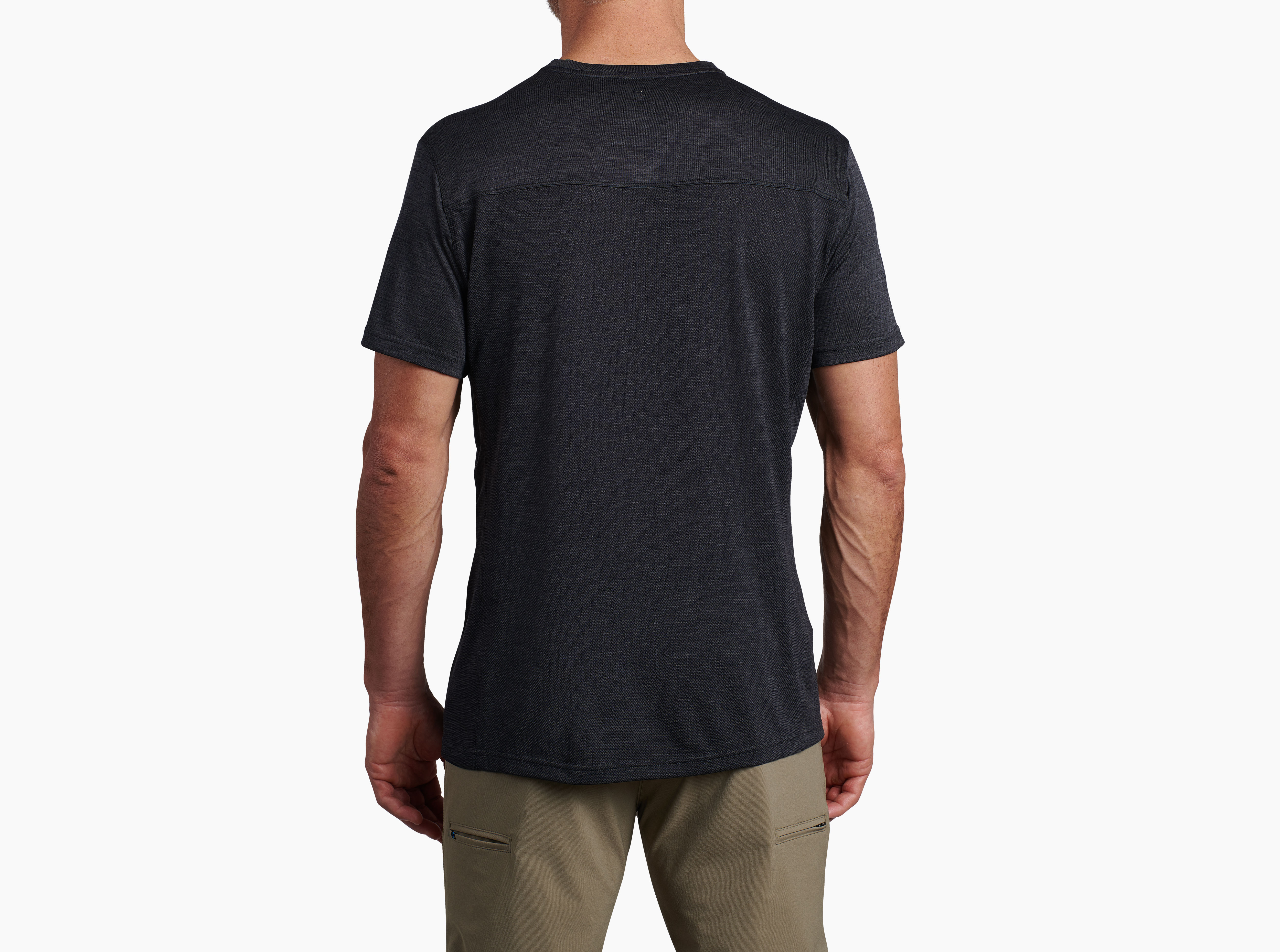 Kuhl Engineered Short Sleeve Polo Shirt in Black