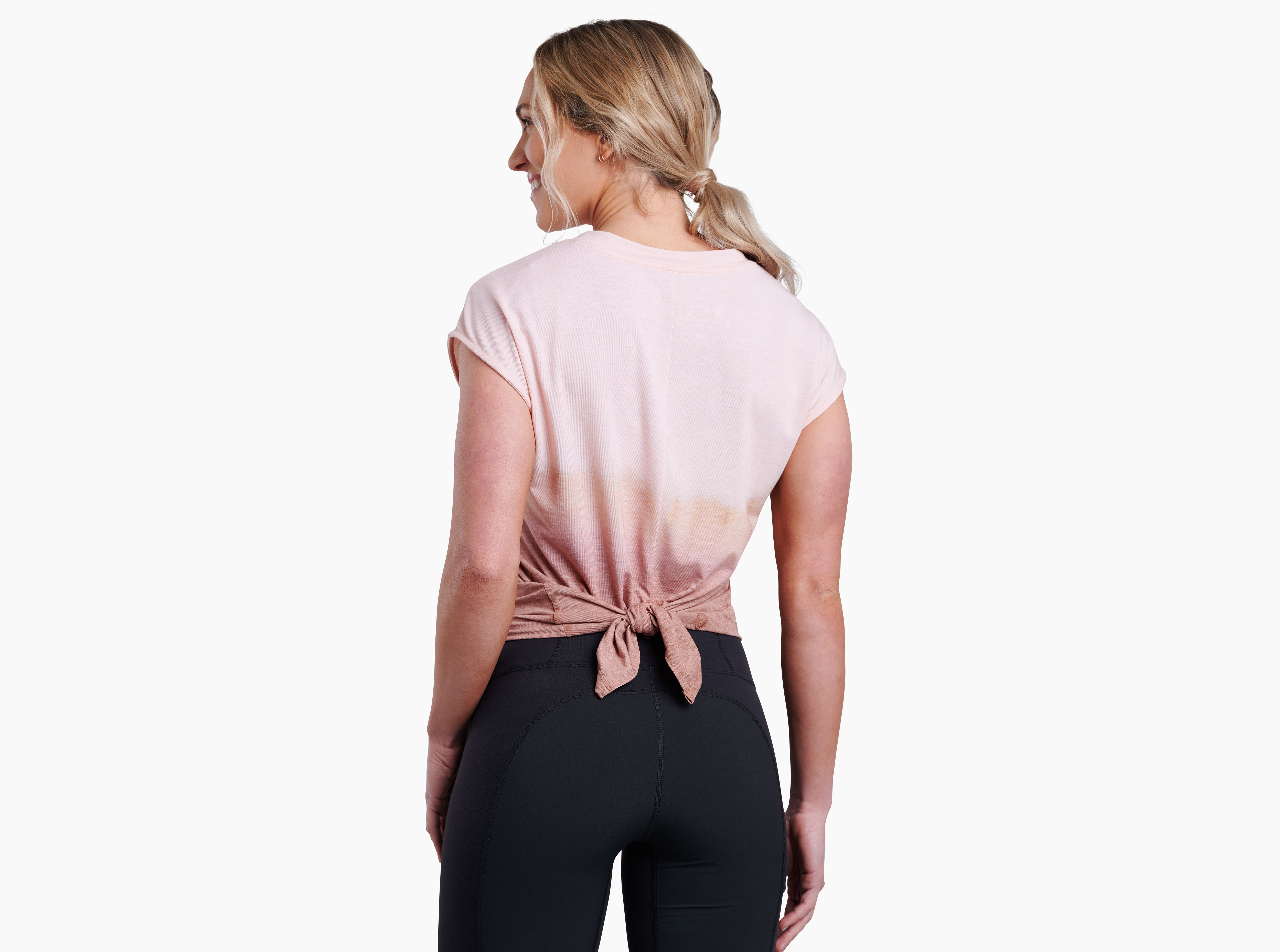 Kuhl Womens Organic Cotton Blend Size Small 3/4 Sleeve Lightweight Top