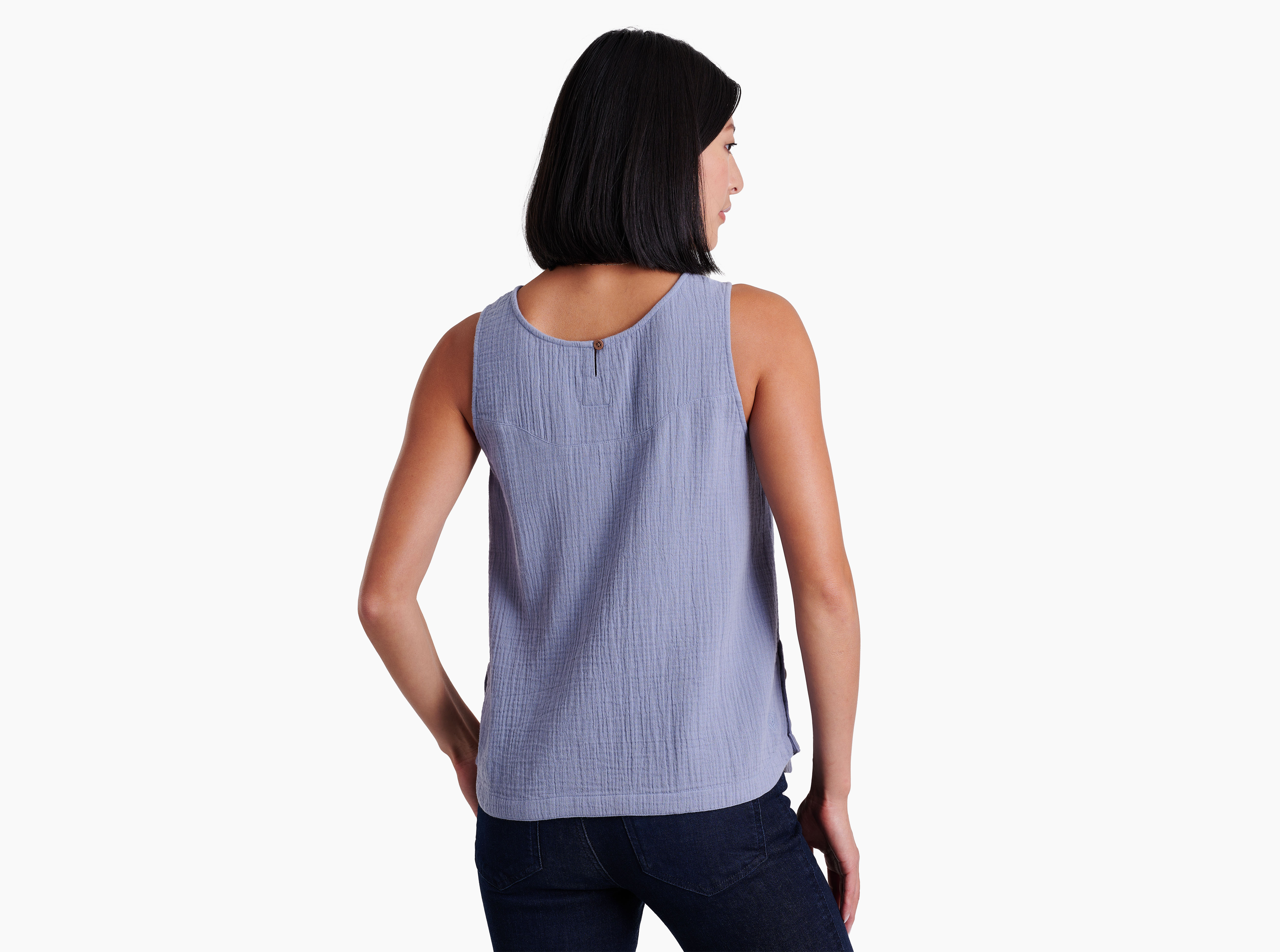 2-Kuhl Womens America Envelope-Back Tank Top, Grey, X-Small at   Women's Clothing store