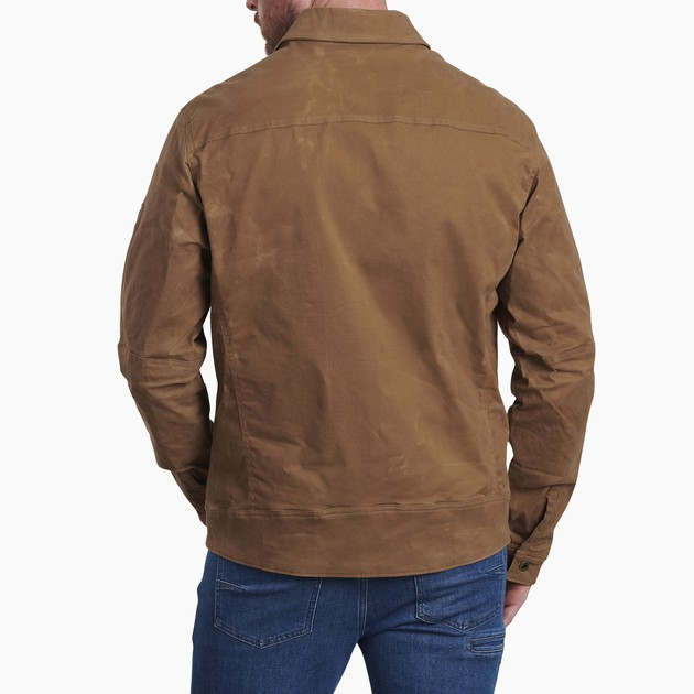 kuhl waxed cotton jacket