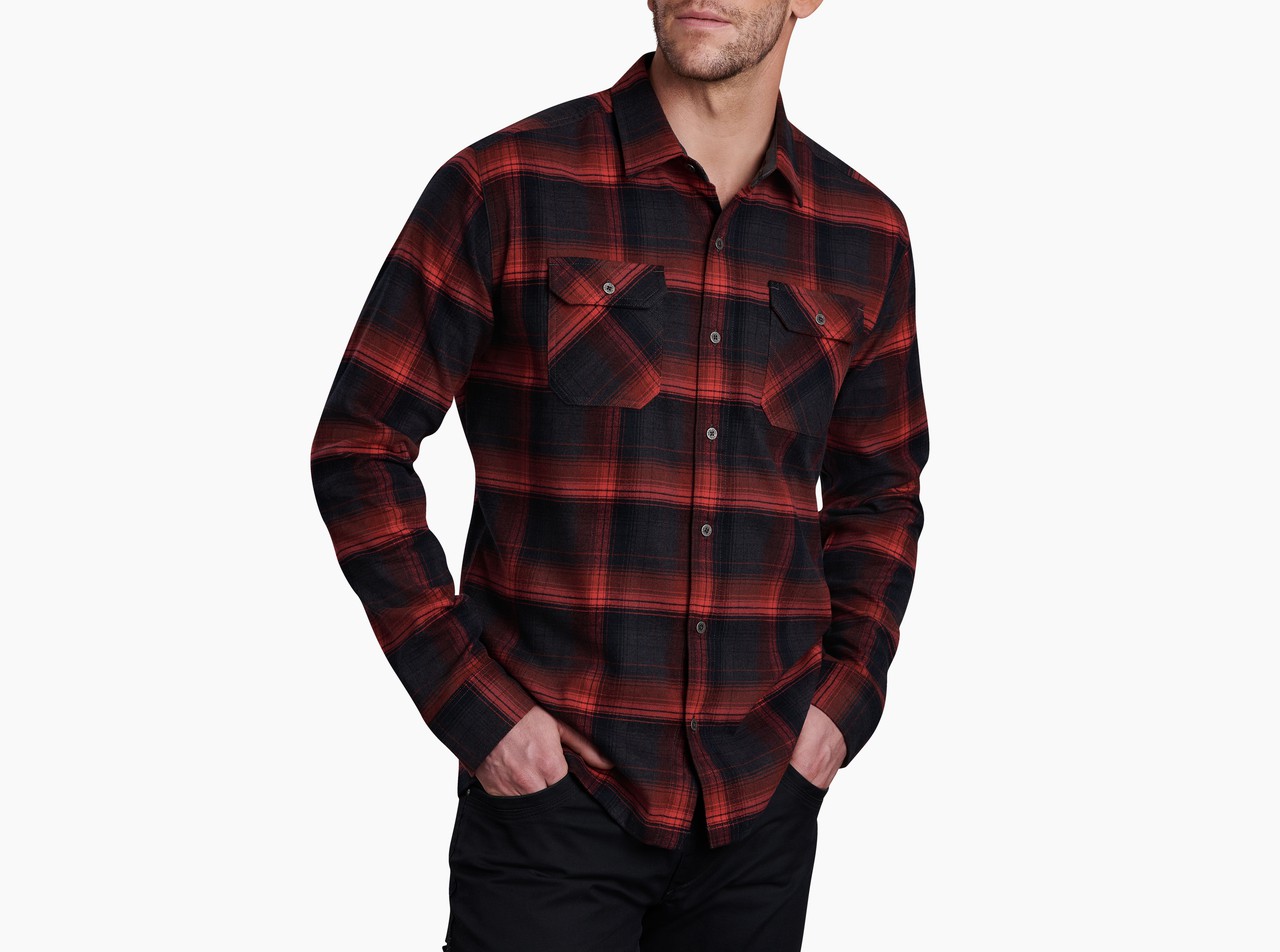 kuhl fleece lined flannel