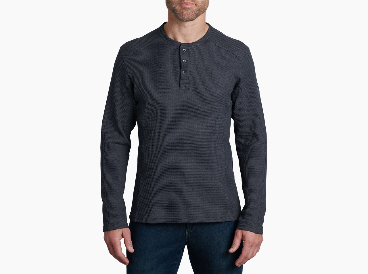 Columbia / Men's Pine Peak Waffle Long Sleeve Henley